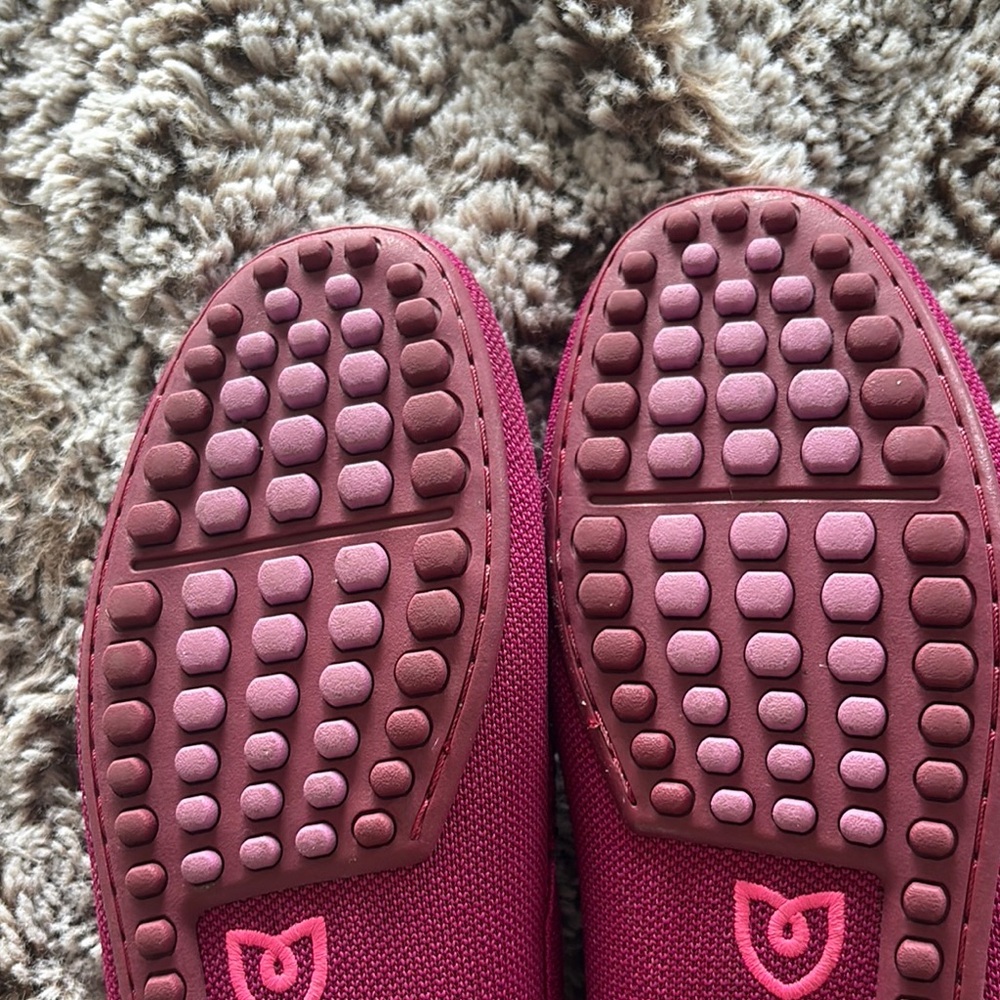 Rothy's Raspberry Canvas Driving Loafers - Picture 10 of 15